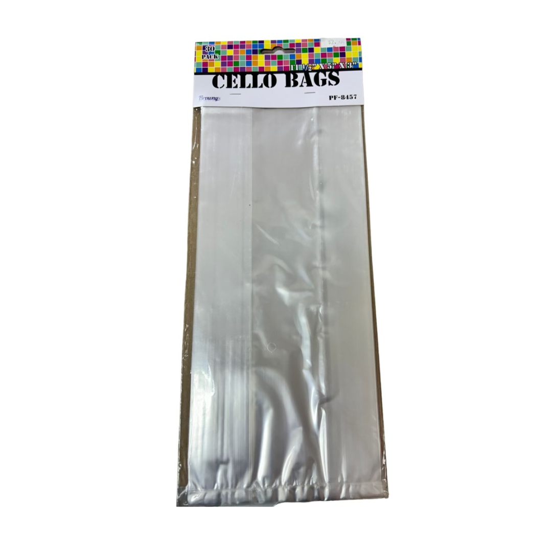 Bolsas 11 1/2'' x 5'' x3'' (Paquete 30)