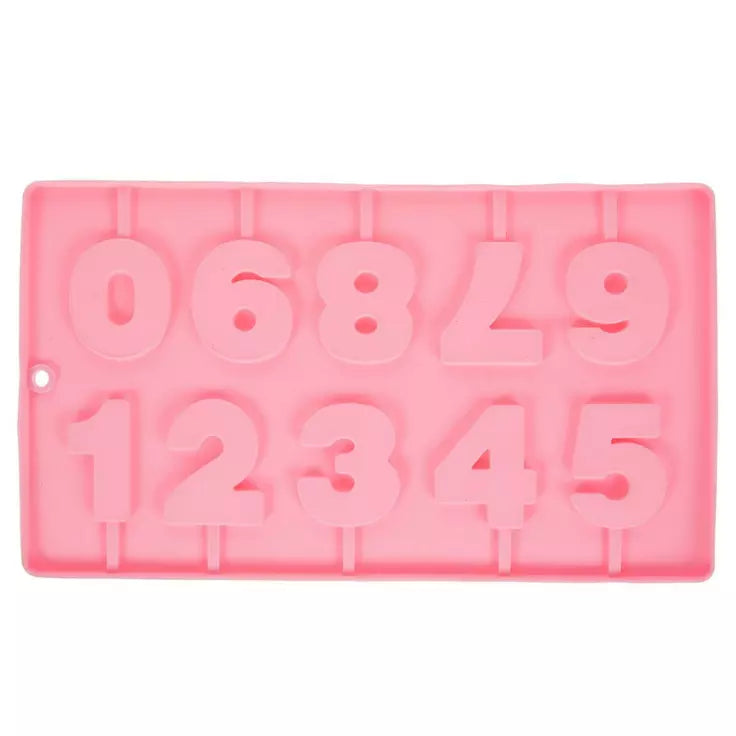 Molde Silicon Numeros