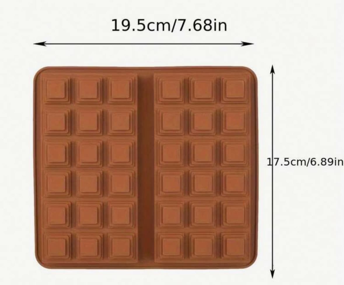 Molde silicon para chocolate