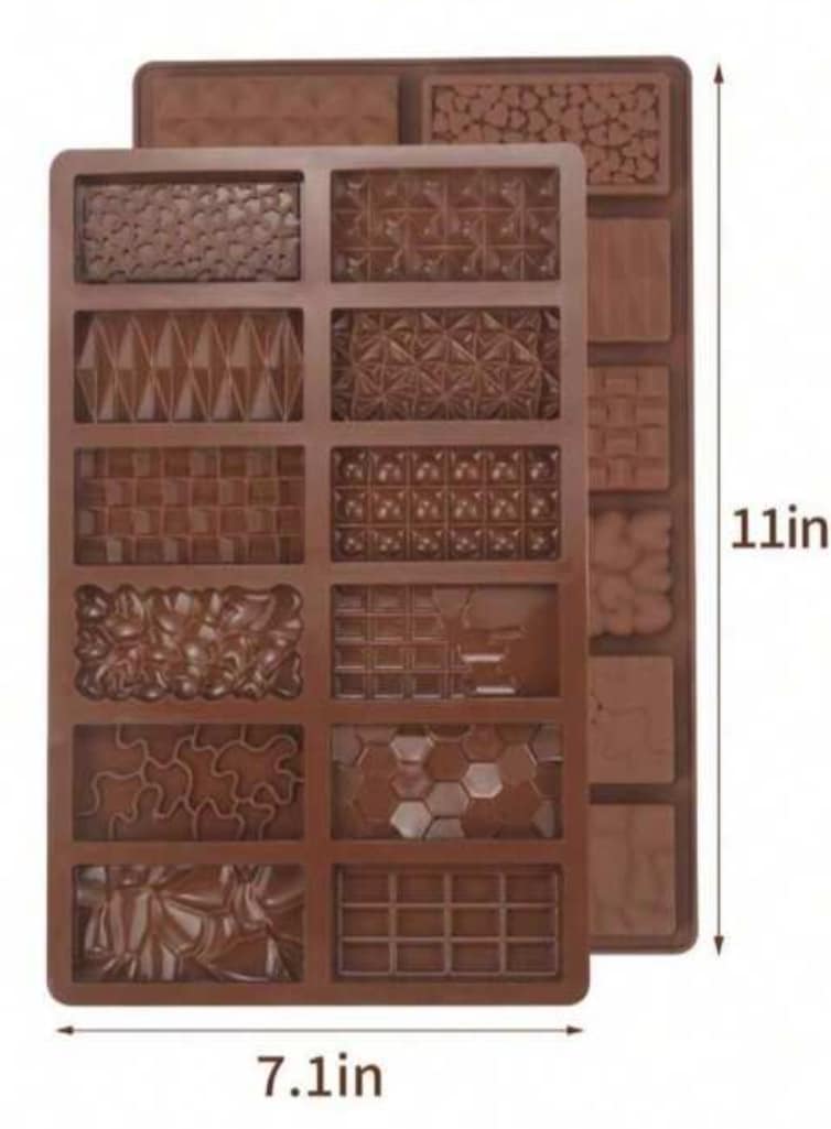 Molde silicon para chocolate