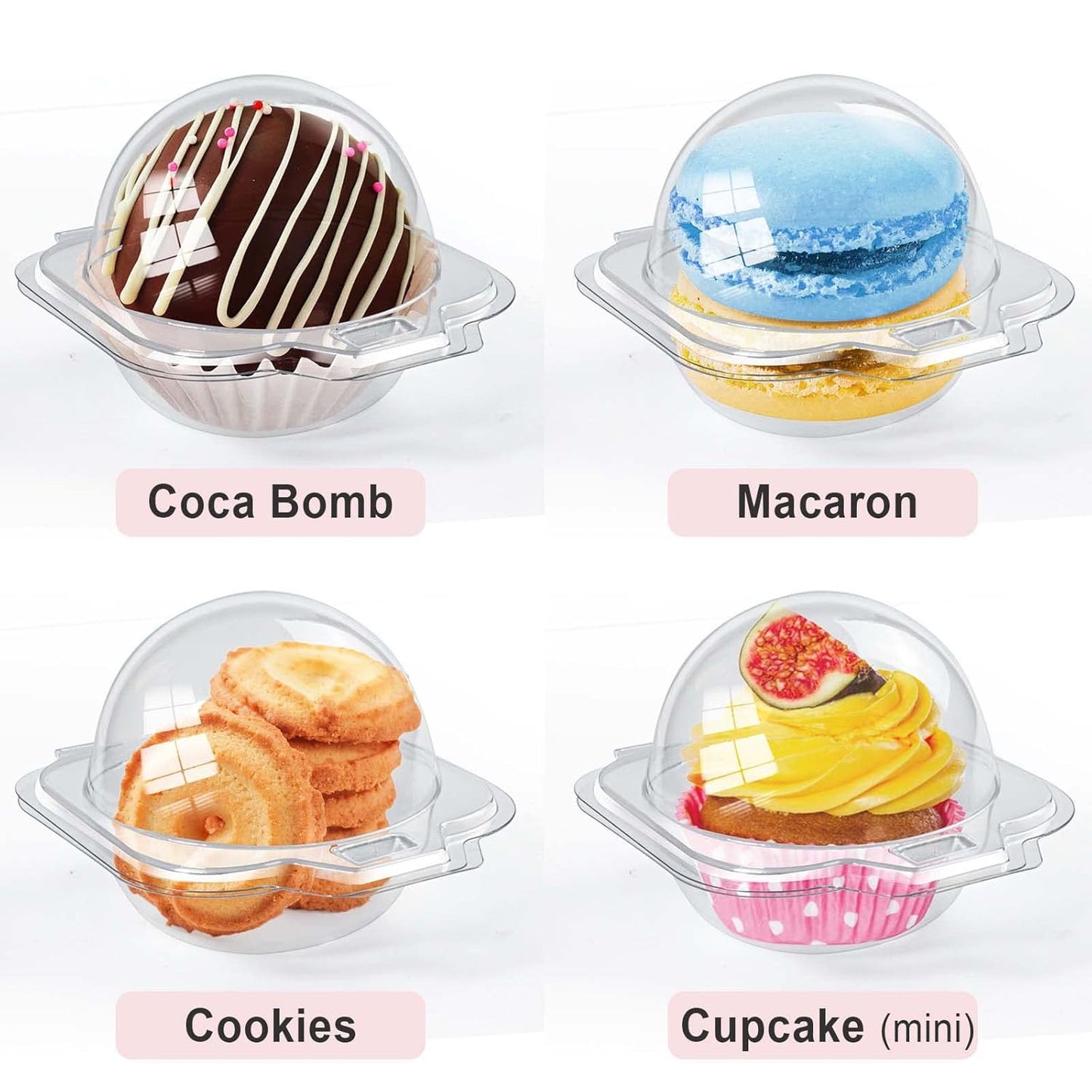 Envase clear para choco boom