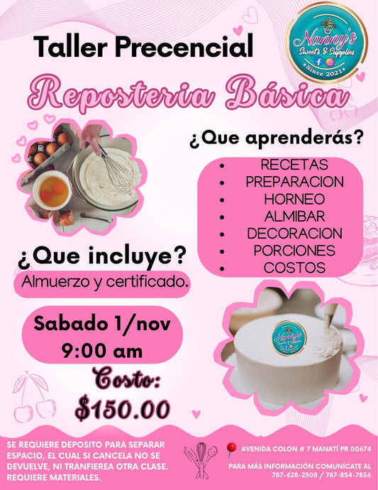 Taller Básico Repostería