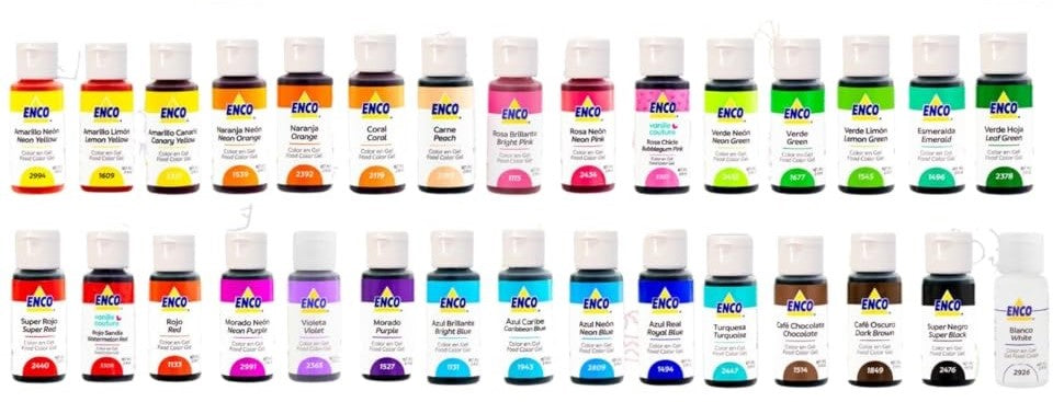 Colorantes en gel ENCO