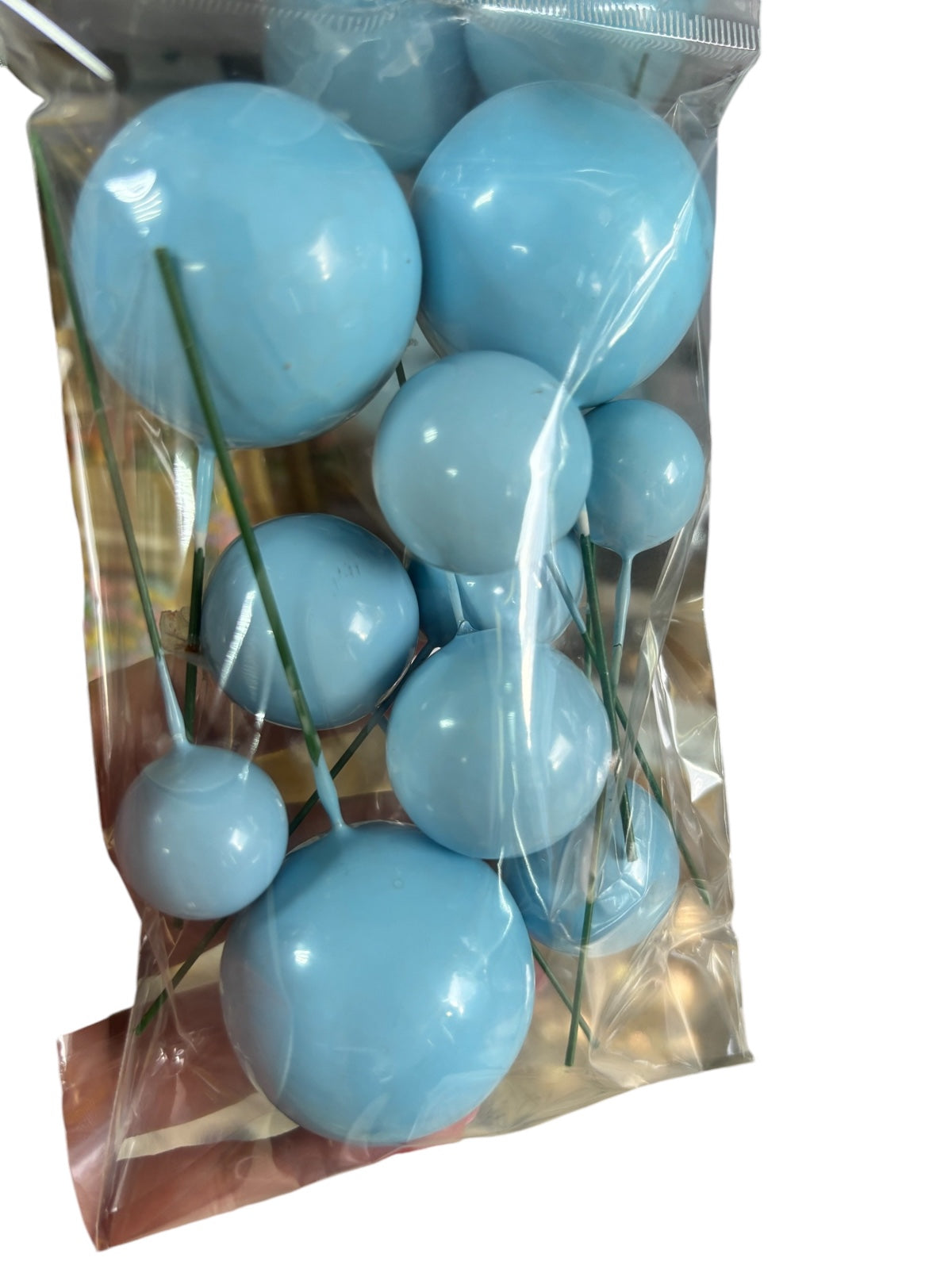 Bolas decorativas para bizcochos.