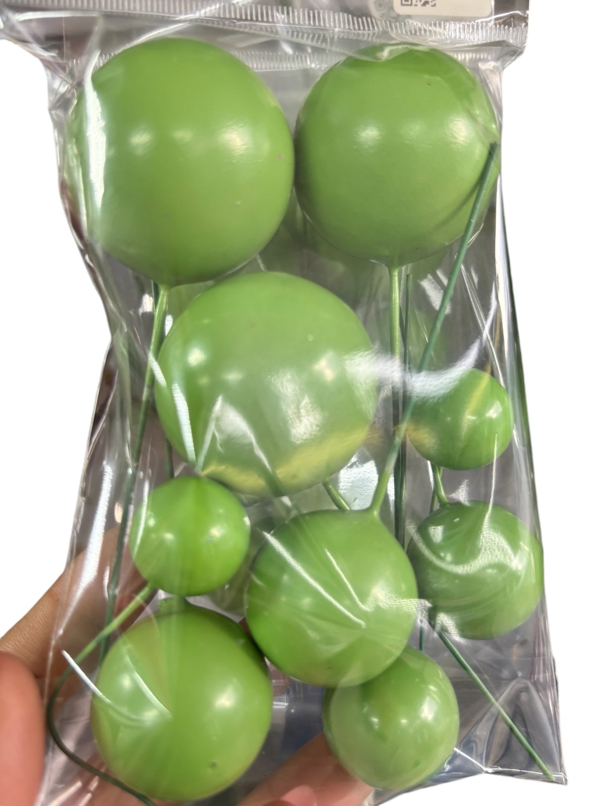 Bolas decorativas para bizcochos.
