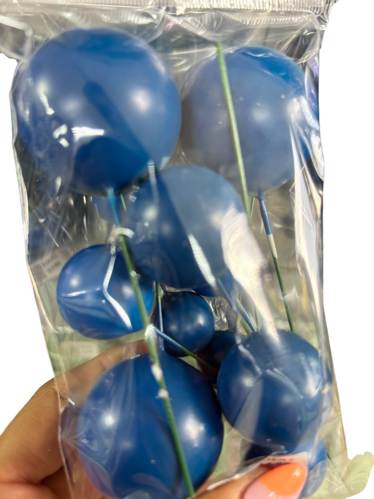 Bolas decorativas para bizcochos.