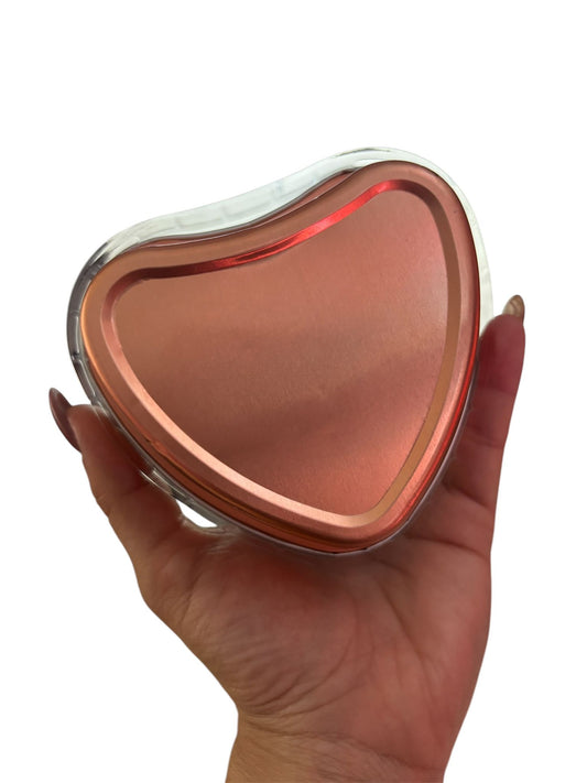 Molde desechable en forma de corazon